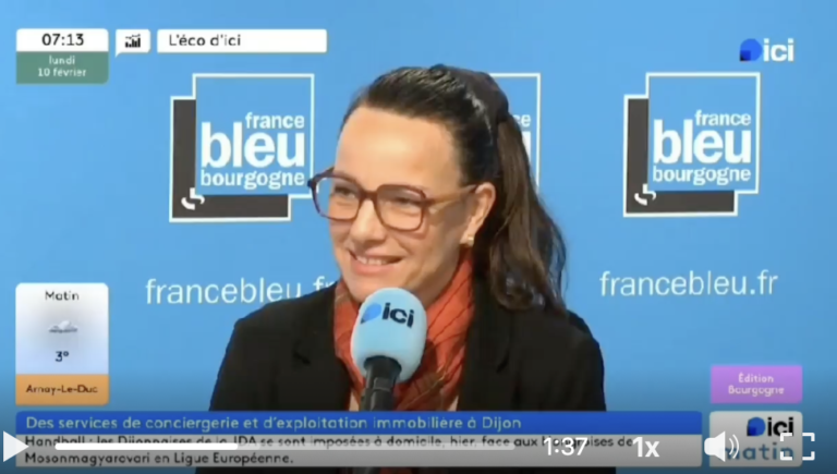 Sylvie Fréchet, fondatrice de la Conciergerie La Chouette® passe à la radio
